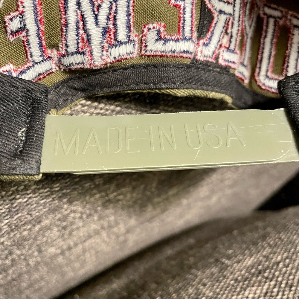 EUC SUPREME arc snapback in olive green & maroon! - Picture 9 of 10